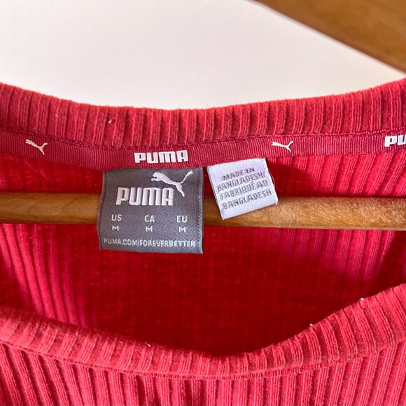 PUMA Ribbed Sleeveless Top _Size: Medium - Picture 6 of 10